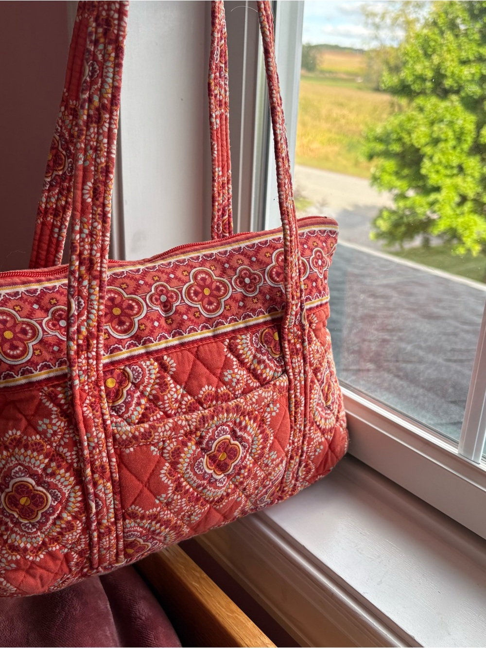 Y2K Vera Bradley Shoulder Bag 2009 “Paprika” Pattern